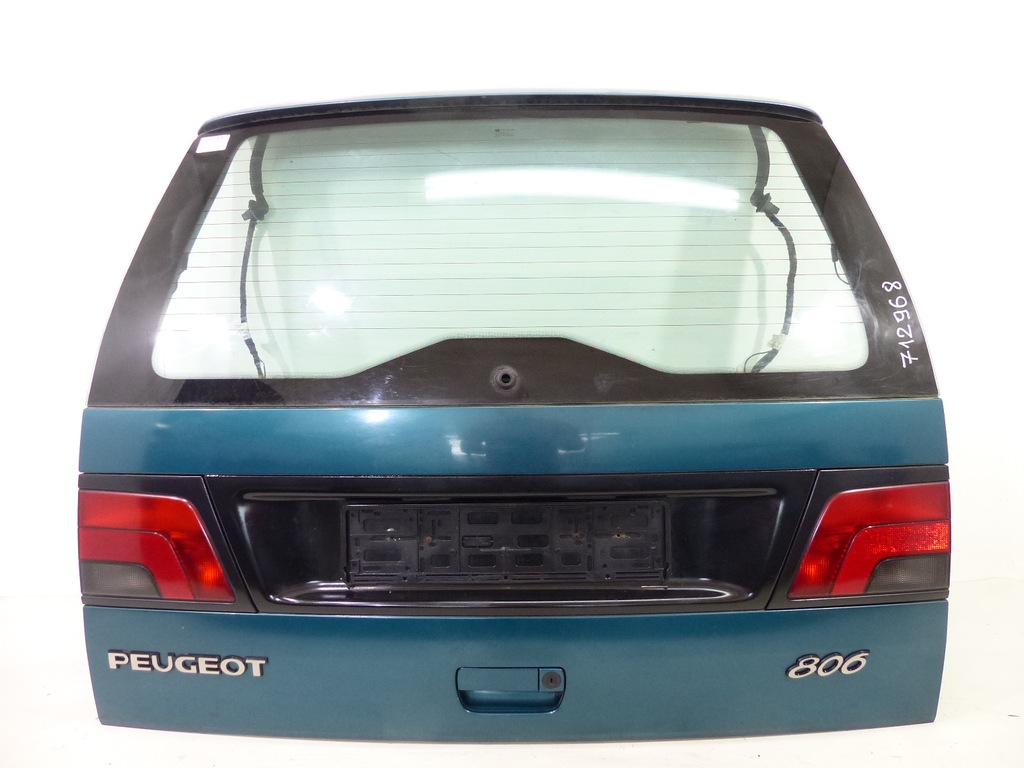 PEUGEOT 806 94-98 KLAPA TYŁ TYLNA SZYBA