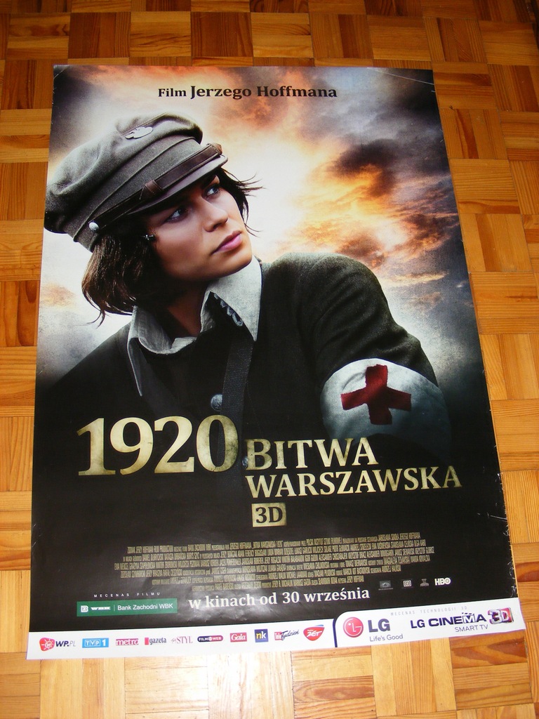 1920 BITWA WARSZAWSKA - REŻ.HOFFMAN PLAKAT FILM.