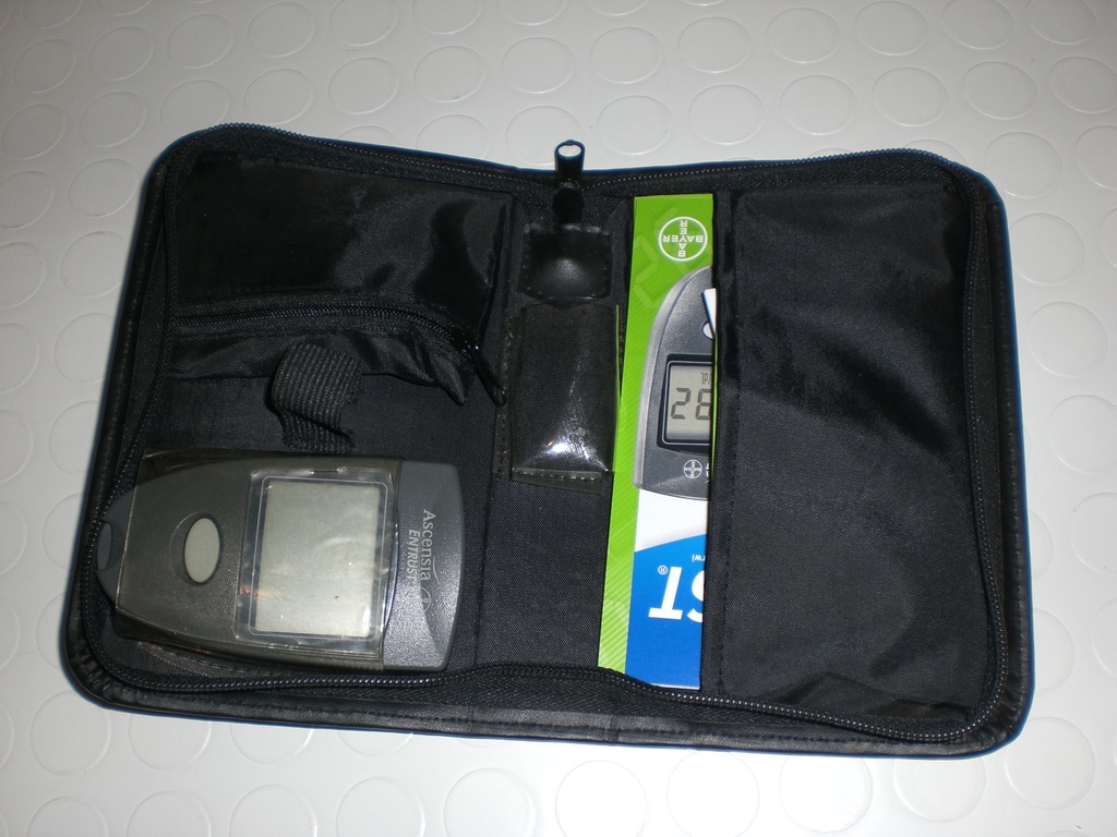GLUKOMETR ASCENSIA ENTRUST +POKROWIEC ETUI BAYER - 7089834916 ...