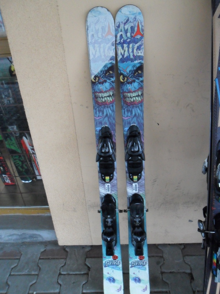 NARTY FREERIDE ATOMIC 120 CM  UŻYWANE TANIE 