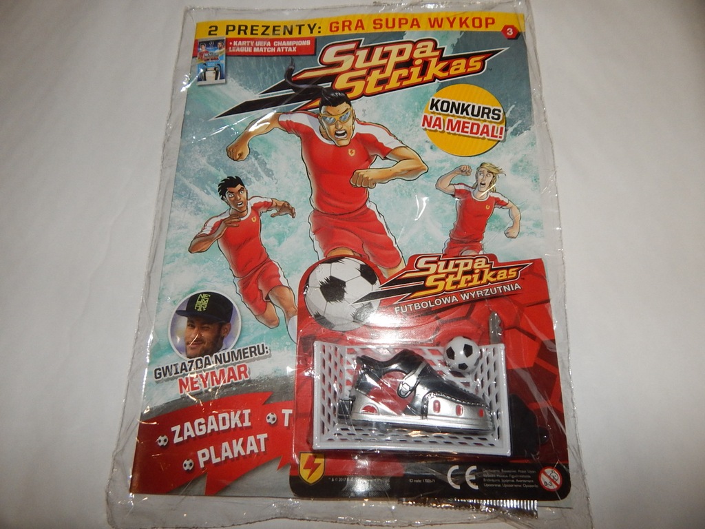 SUPA STRIKAS NOWOŚĆ! 3/2017+GRA SUPA WYKOP I KARTY