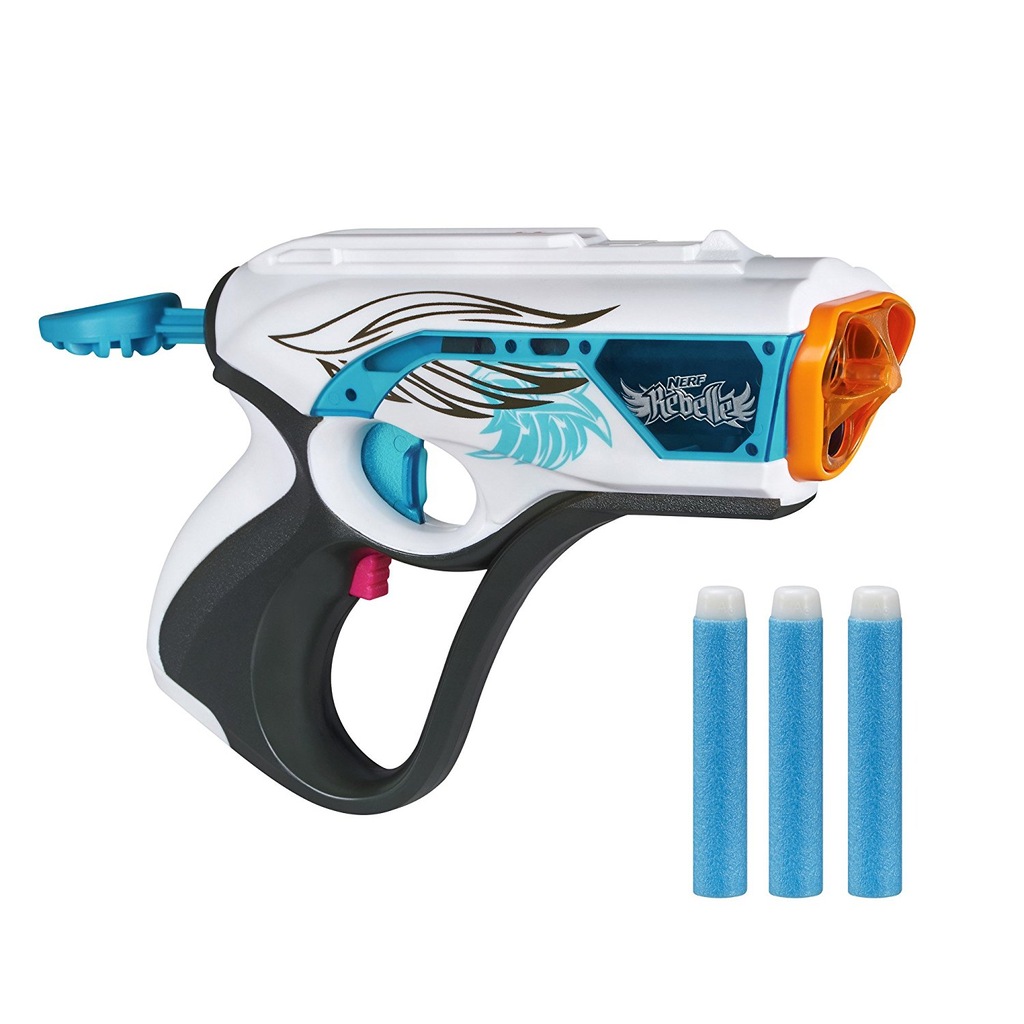 NERF REBELLE LUMANATE + 3 ŚWIECĄCE STRZAŁKI B4037