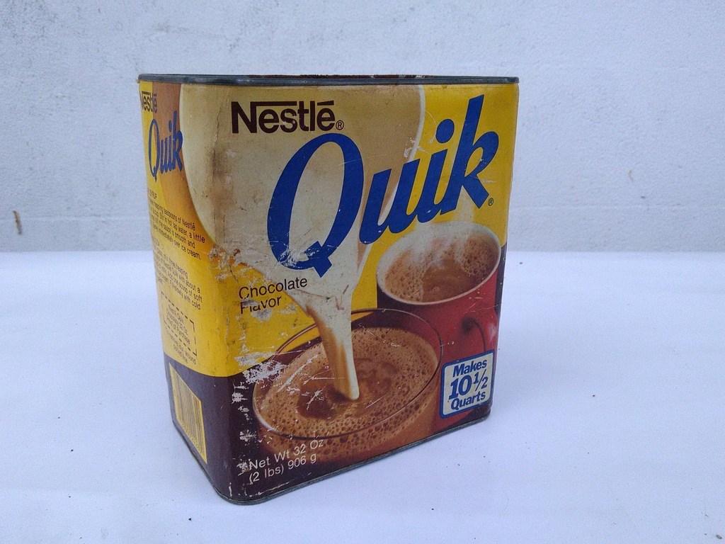 Puszka po kakao Nestle Quik