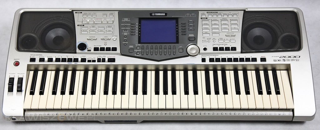 YAMAHA PSR-2000 HARMONIZER MIKROFON USB POKROWIEC