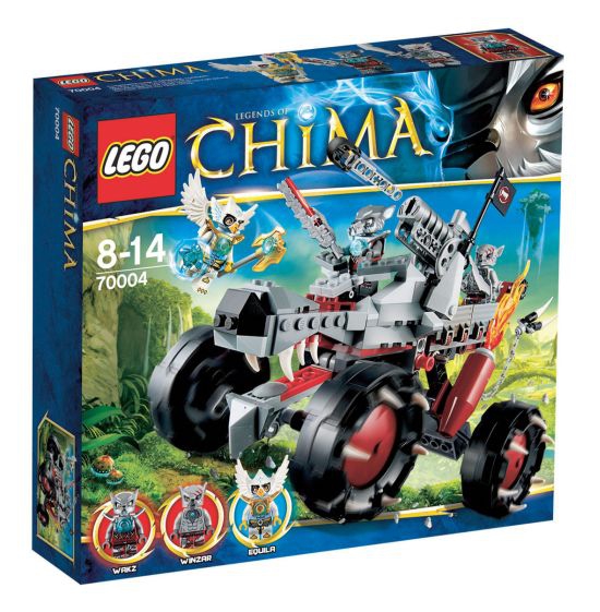 LEGO CHIMA 70004 – WILCZY POJAZD WALCZA NA PREZENT