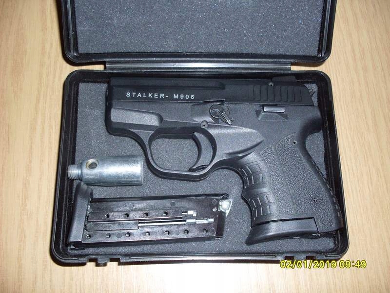 Pistolet hukowy stalker M906