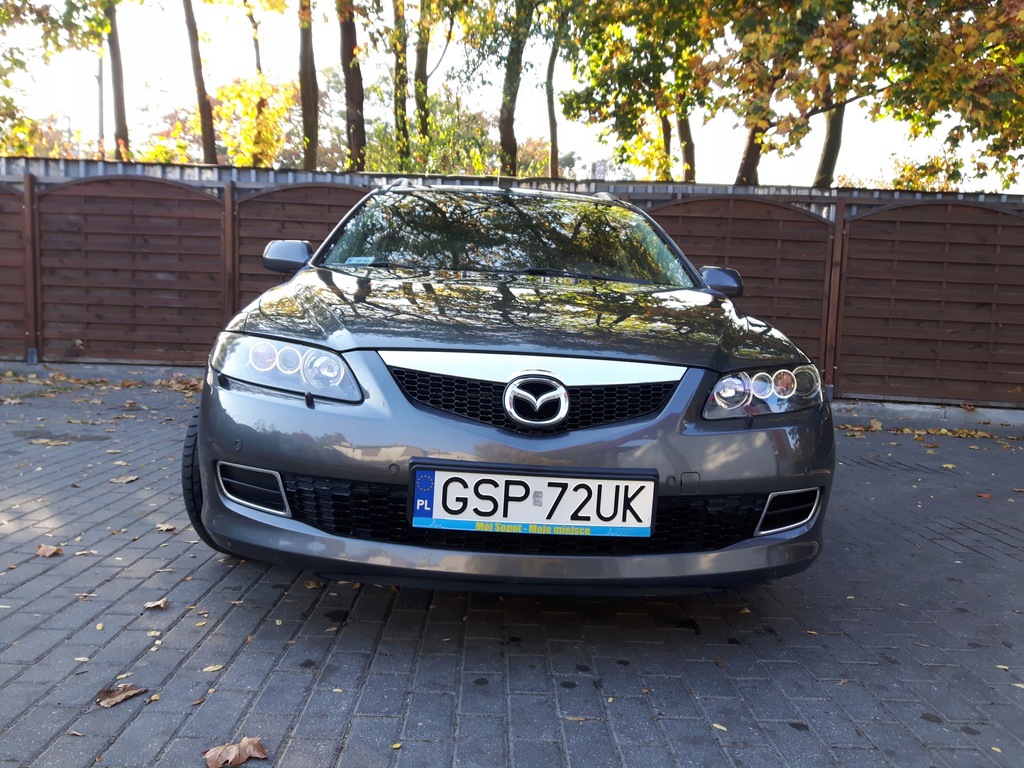 Mazda 6, 2.0 diesel,143 KM, xenony, bose, skóra