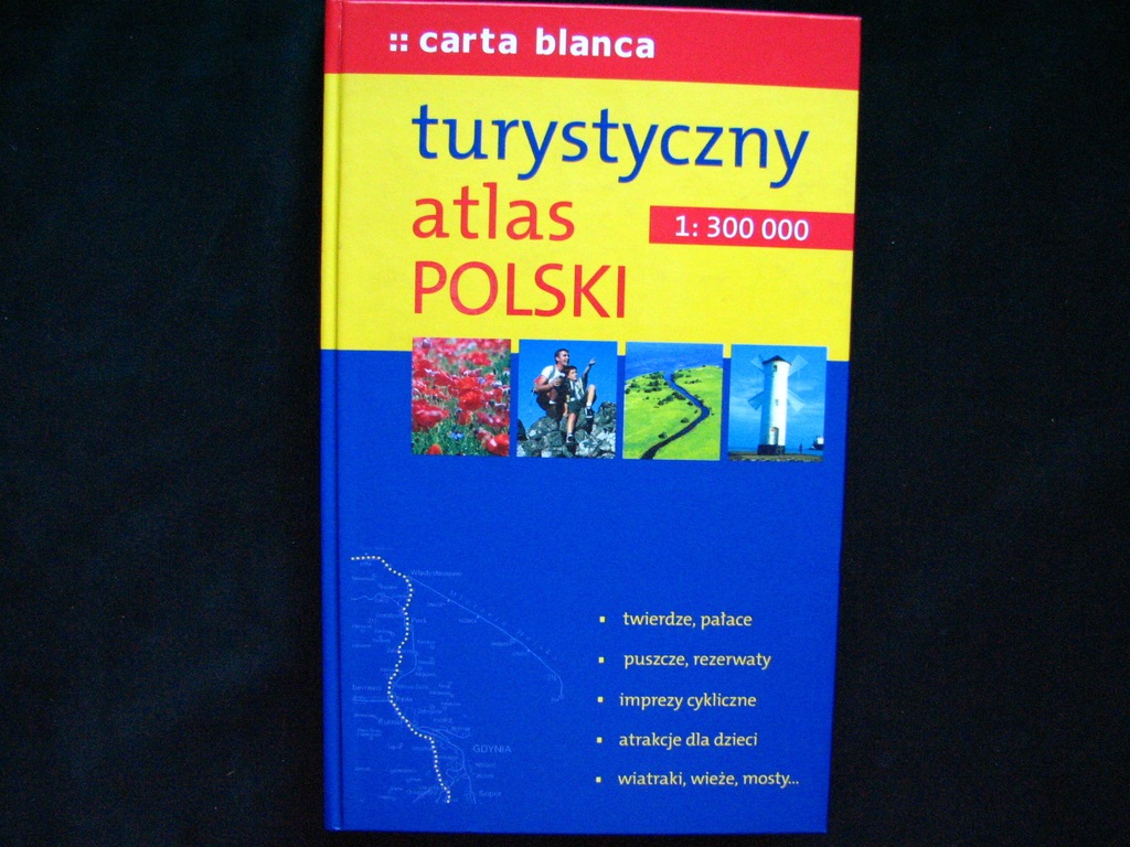 TURYSTYCZNY ATLAS POLSKI Carta Blanca