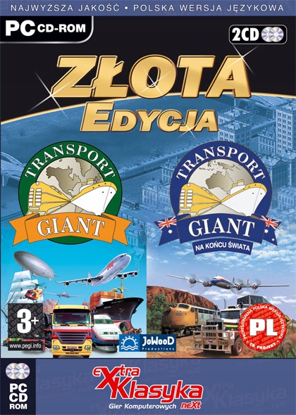 GIANT TRANSPORT ZŁOTA EDYCJA DWIE GRY PC PL