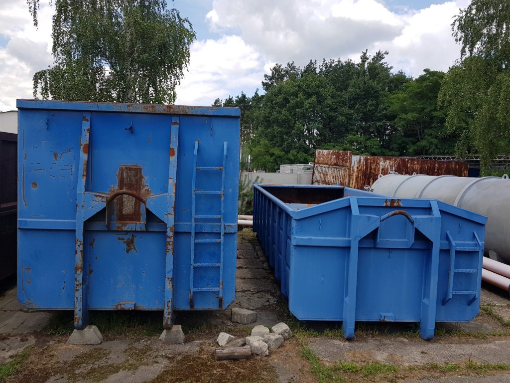 KONTENER KONTENERY 20M3 KLAPA DO TROCIN