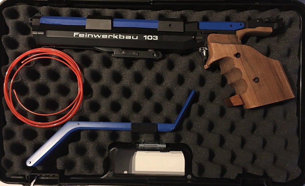 Feinwerkbau FWB 103, match pistol, Wrocław