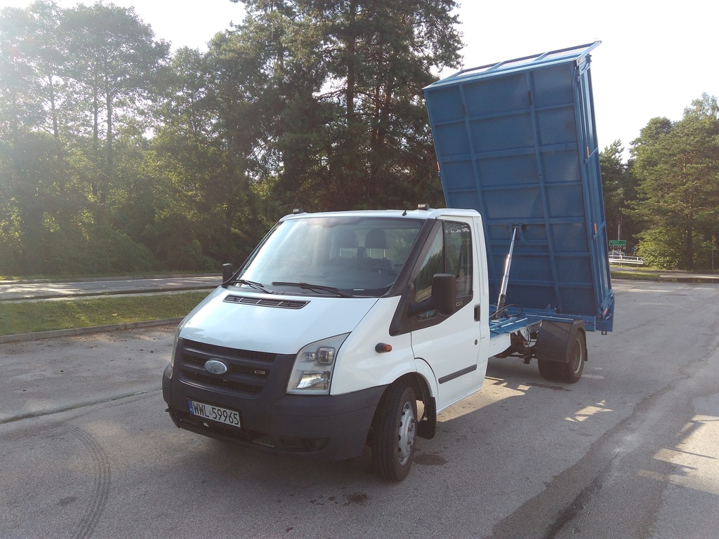 Ford Transit 2007rok 2.4TDCi Wywrotka kiper bliźni