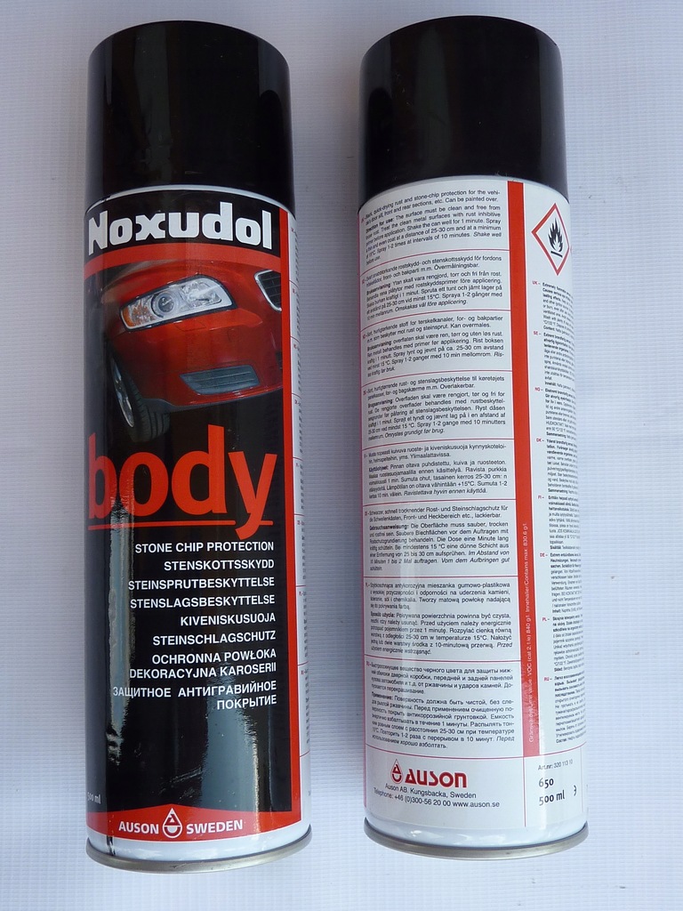 Noxudol baranek ochrona przed kamieniami i korozją