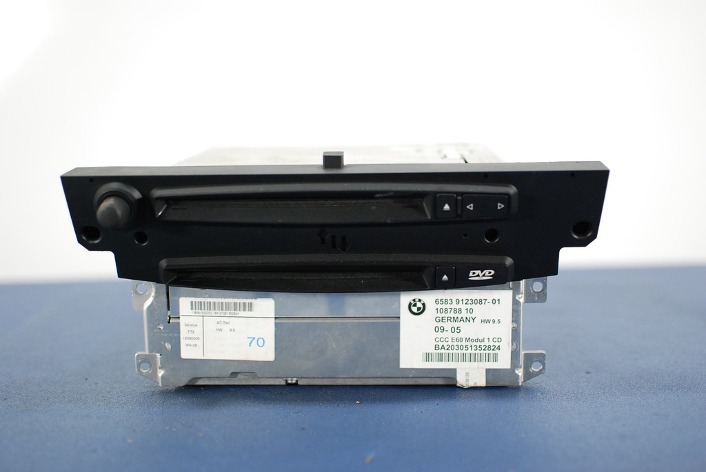 BMW 5 E60 E61 NAWIGACJA DVD NAVI 65839123087