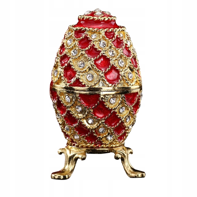 REPLIKA JAJKO FABERGE SZKATUŁKA NA BIŻUTERIĘ #03