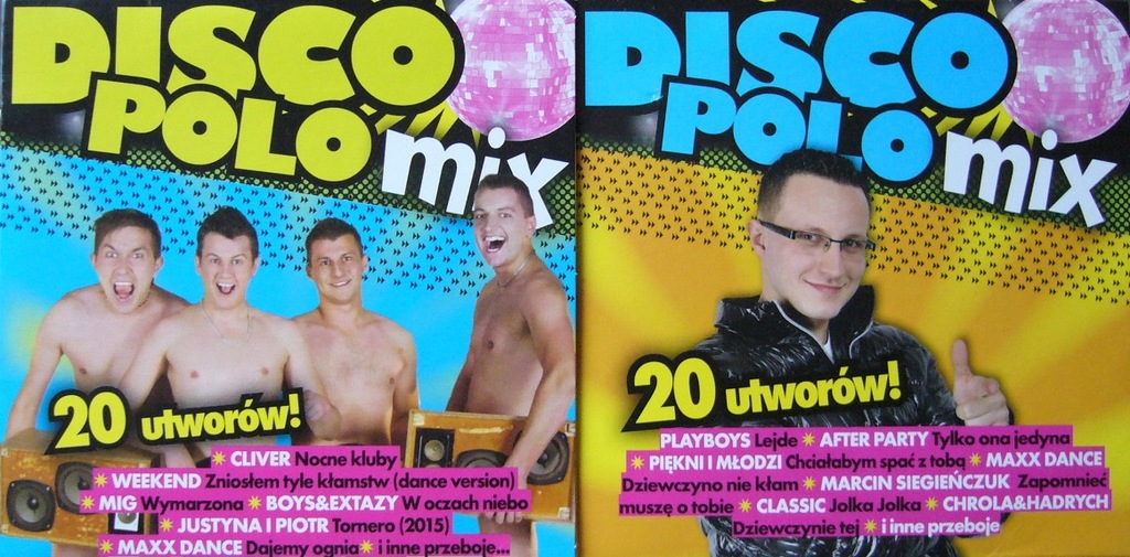 DISCO POLO MIX 2 CD Piękni i Młodzi MIG WEEKEND
