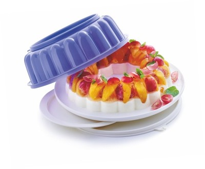 TUPPERWARE LILIANA FORMA NA GALARETKI.....fiolet