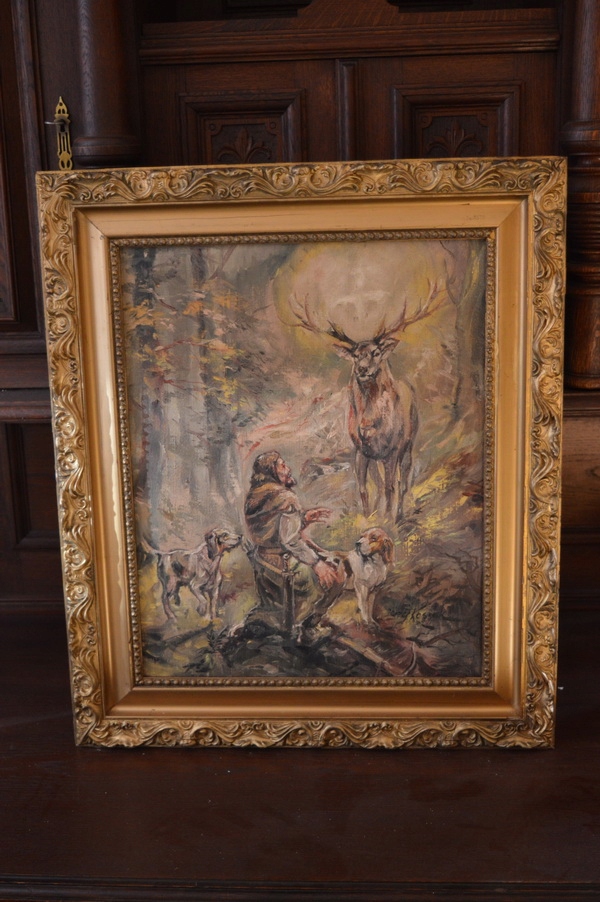 JERZY KOSSAK - ŚWIĘTY HUBERT - PATRON MYŚLIWYCH