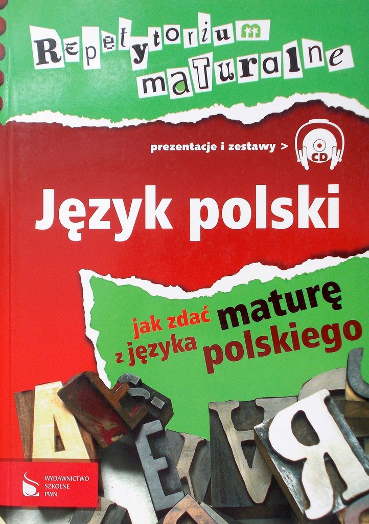 Repetytorium Język Polski Szkoła Podstawowa Repetytorium maturalne Język polski PWN - 7194151614 - oficjalne