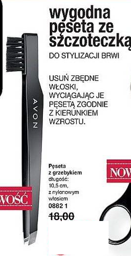 Avon - Pęseta z grzebykiem