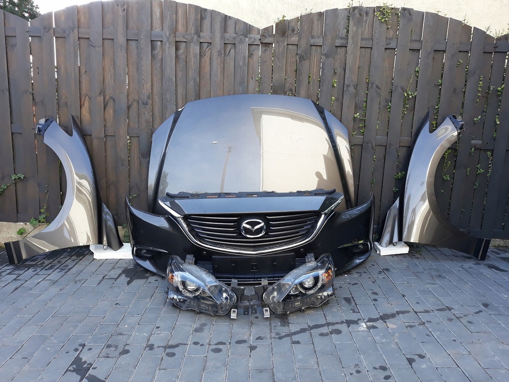 Mazda 6 GJ GL 17r lift przód maska zderzak 42A