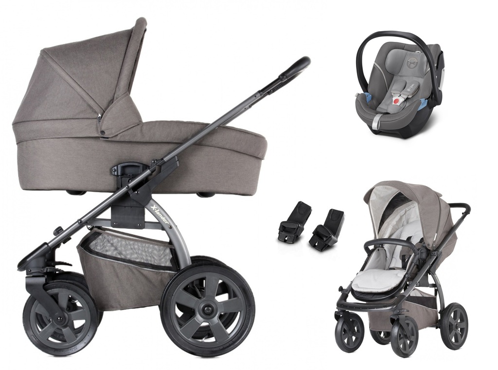 X-LANDER 2016/17 wózek X-MOVE 3w1 CYBEX ATON 5