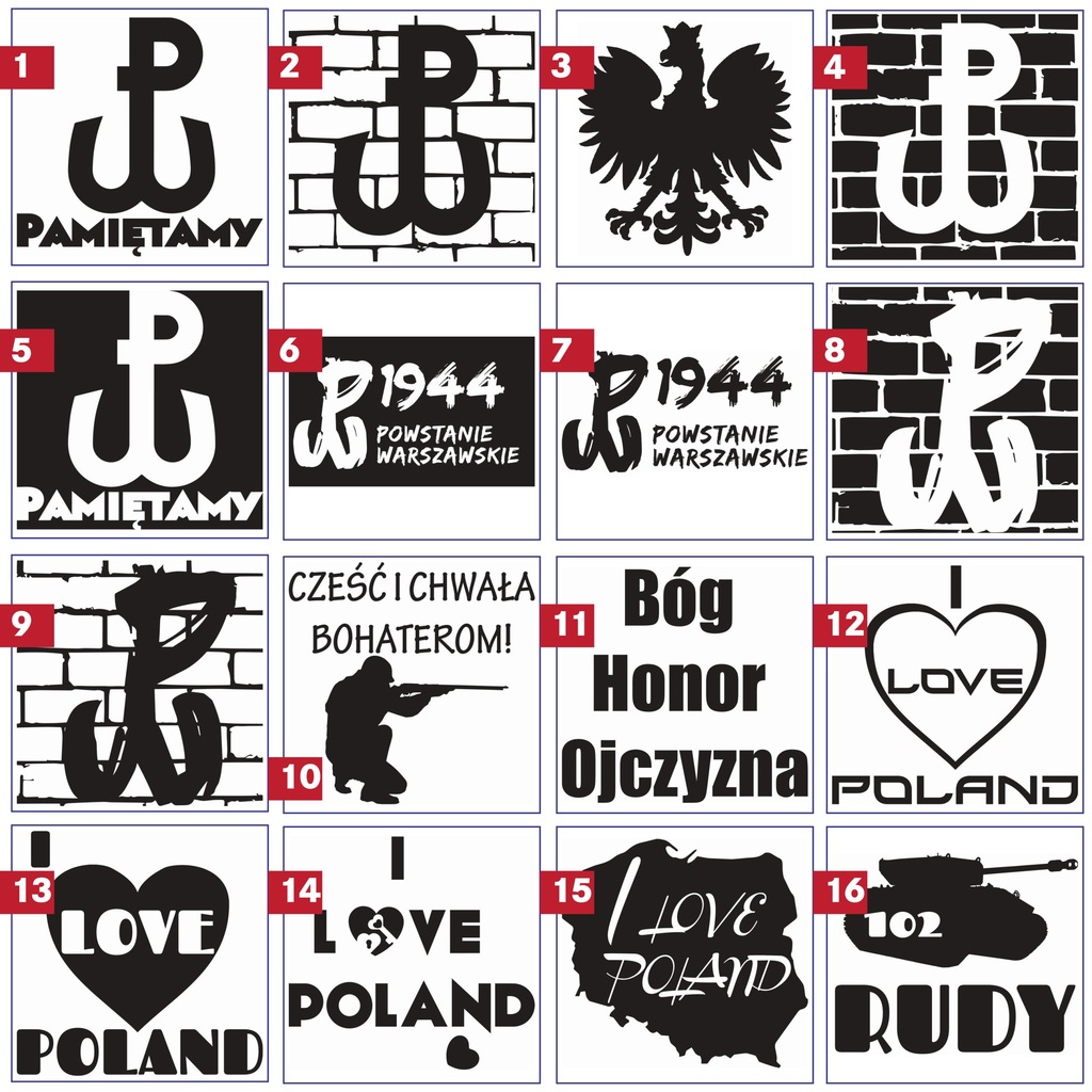 Naklejki na samochód, PATRIOTYCZNE, MISTRZOSTWA