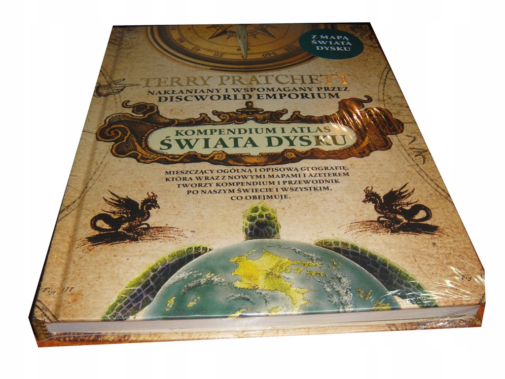 Pratchett KOMPENDIUM I ATLAS ŚWIATA DYSKU [R1]