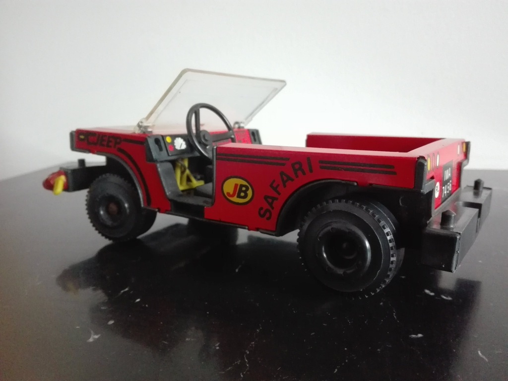 Jeep auto zabawka prl unikat !