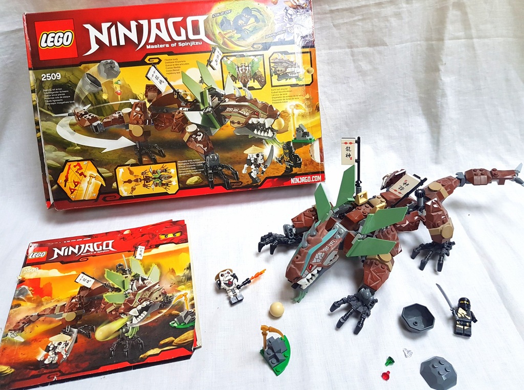 KLOCKI LEGO 2509 NINJAGO OBRONA SMOKA ZIEMI