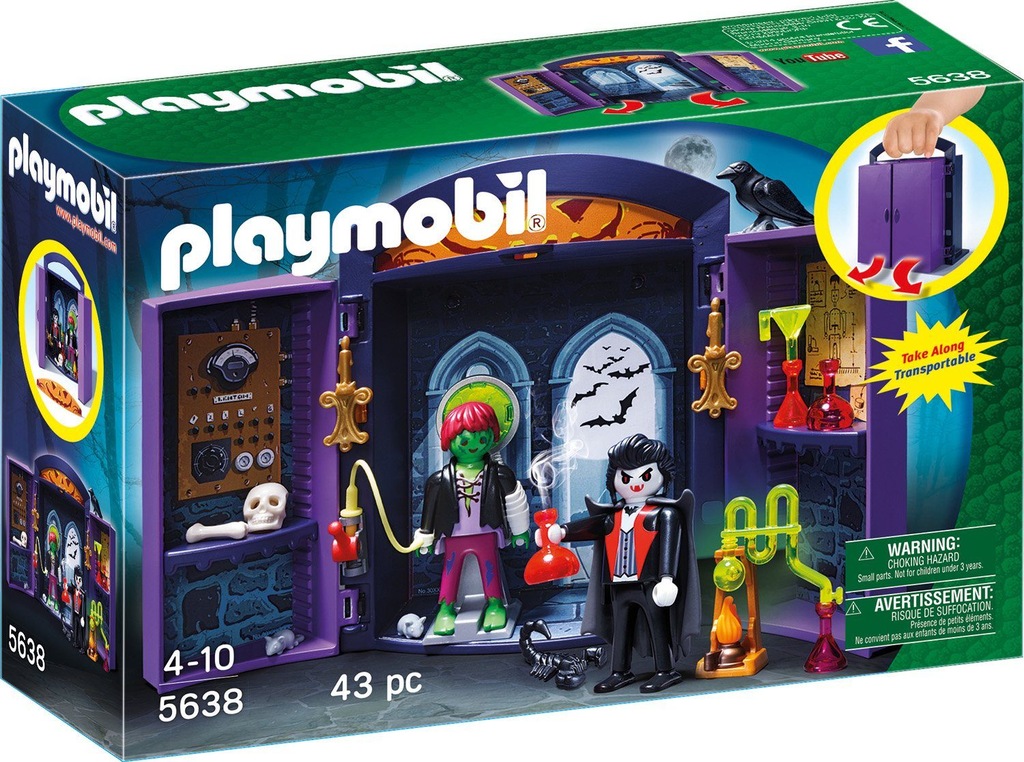 CK33 ZAMEK POTWORÓW PLAYMOBIL 5638
