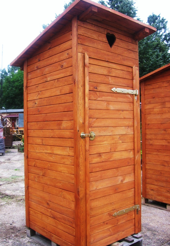 Domek WC wychodek na działkę, dobra jakość ZPD