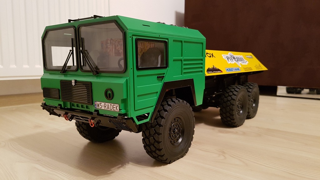 RC4WD 6x6 BEAST II ciężarówka RC trial truck