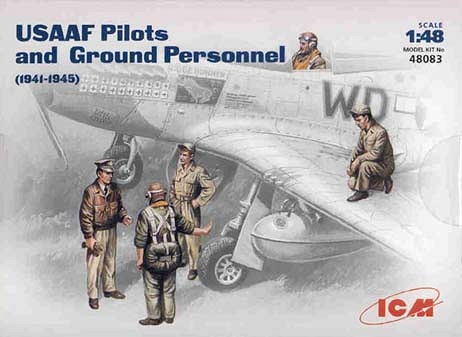 USAAF Pilots and Personnel 1941-45 1:48 ICM 48083