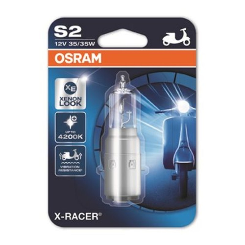 Osram X-Racer S2 BA20D 12V 35/35W 4200K