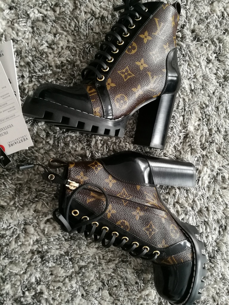 High Heel Louis Vuitton Heeled Combat Boots Louis Vuitton 'Star