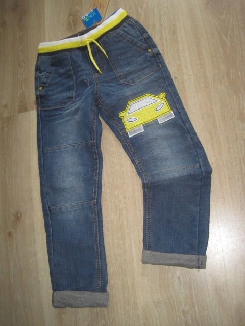Kiki &amp; Koko nowe spodenki jeans 116 cm mankiet