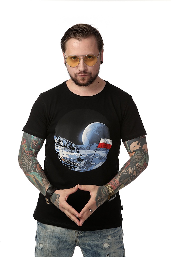 T-shirt męski Polonez na księżycu Legendy XXL