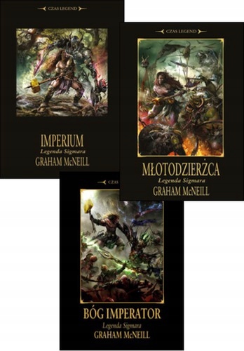 GRAHAM MCNEILL 3x TRYLOGIA LEGENDA SIGMARA PAKIET