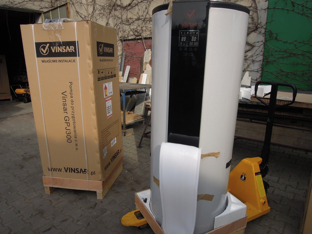 POMPA CIEPŁA cwu VINSAR HEATING
