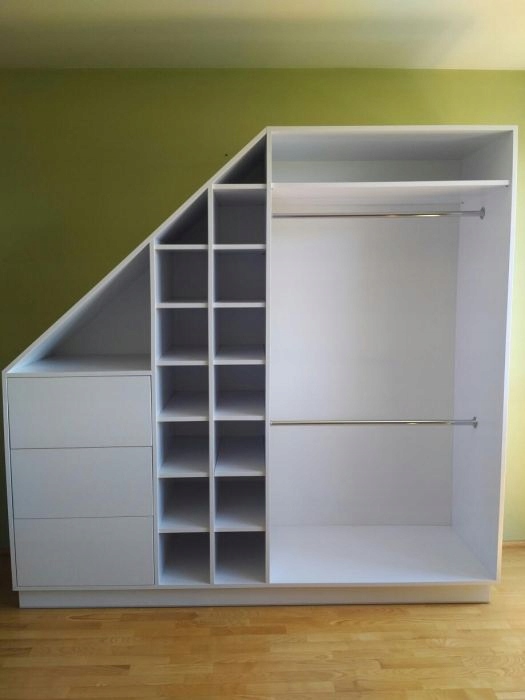 Szafa Na Poddasze Pod Skos Jak Ikea Biala 7012376065 Oficjalne Archiwum Allegro