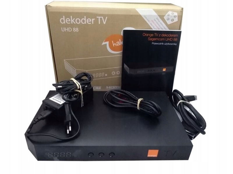 DEKODER SAGEMCOM UHD 88 DVB-T, DVB-S2