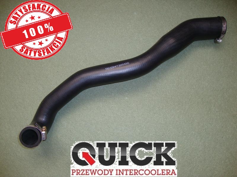 RURA WAZ TURBO INTERCOOLER/A BMW E46 M47 320d NOWY 6149054236 oficjalne archiwum Allegro