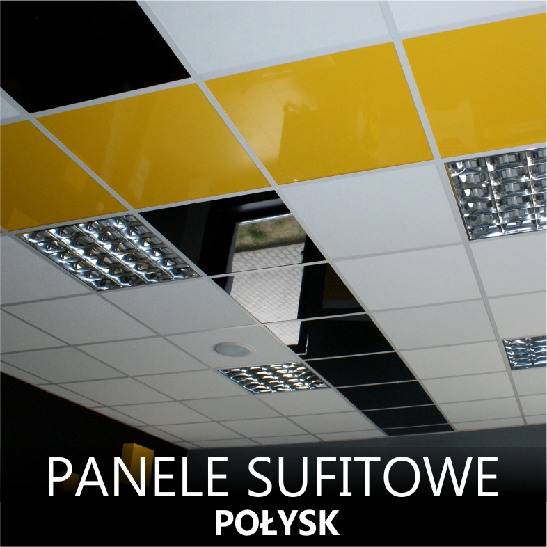 Panele sufitowe kasetonowe powieszany Połysk nowoś