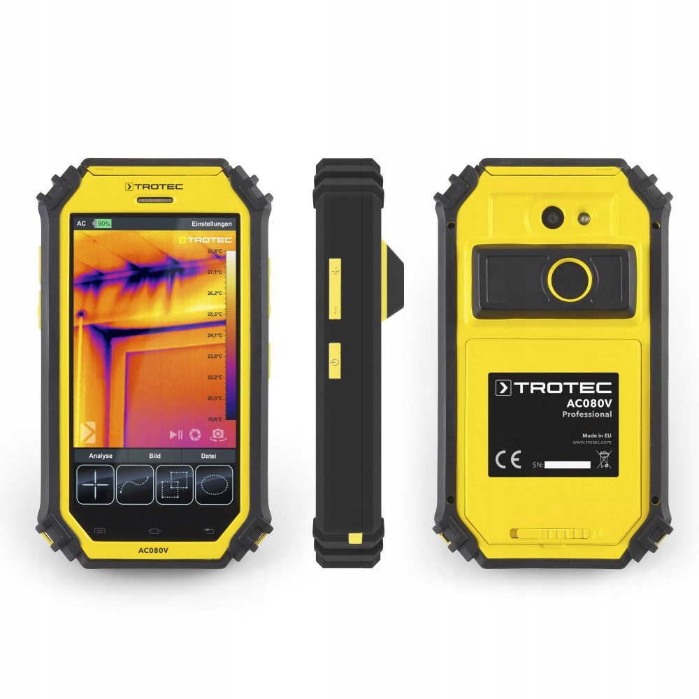 Kamera termowizyjna tablet AC080V - 160 x 120 pix