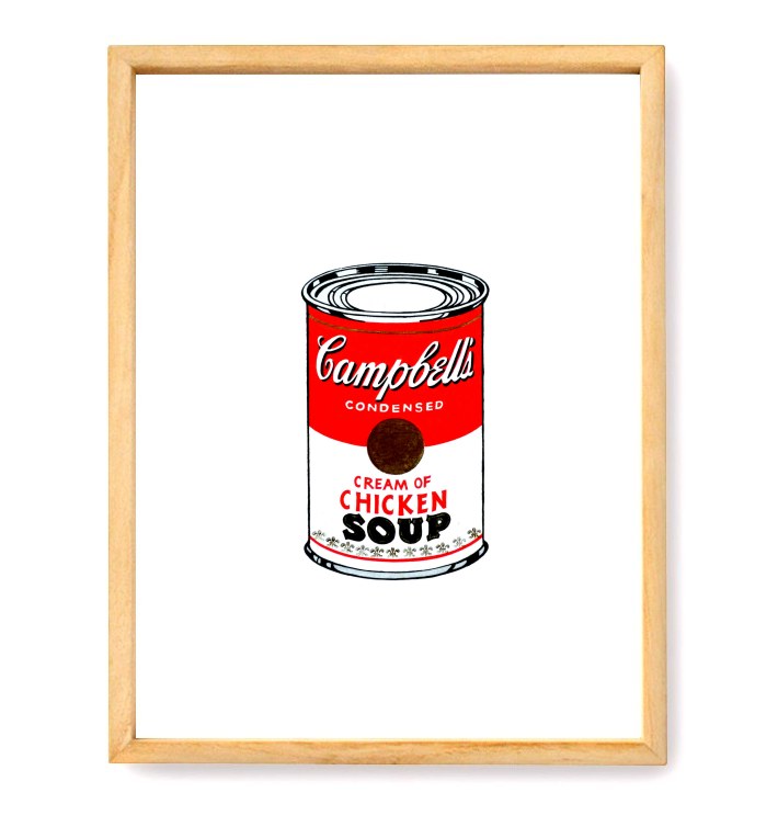 PLAKAT A4 (21x30) Andy Warhol POP ART PUSZKA ZUPY