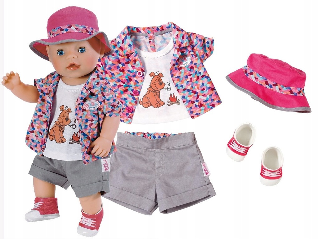 BABY BORN Ubranko BIWAKOWE Na Kemping DLA LALKI 43