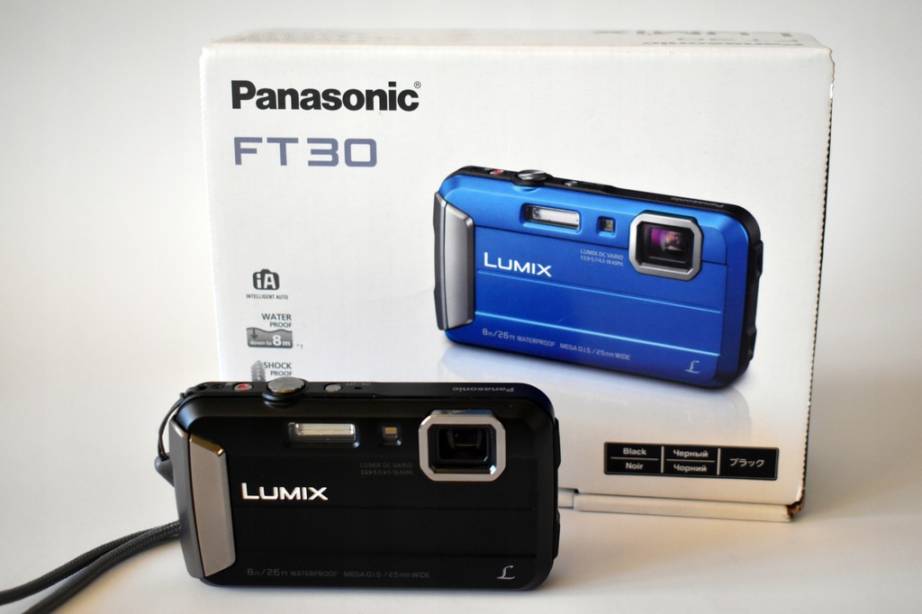 Wodoszczelny aparat fotograficzny PANASONIC FT30