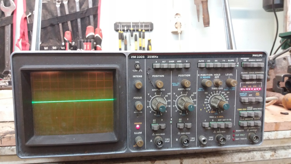 oscyloskop PM 3305 35Mhz Philips
