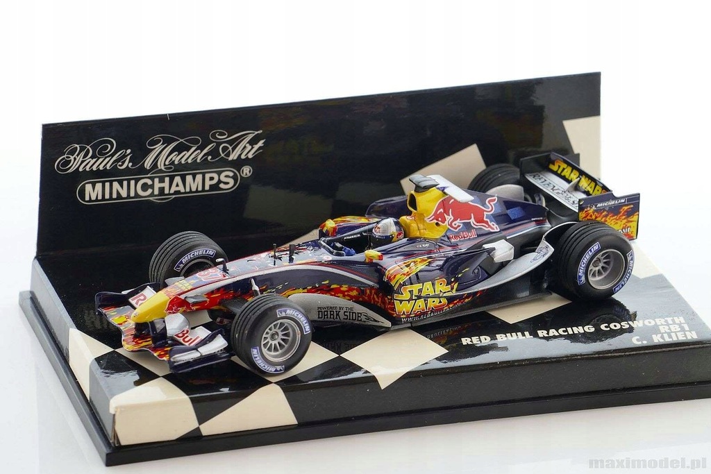 F1 RED BULL RB1 Klien STAR WARS 2005 1/43
